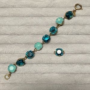 Catherine Popesco Large Stone Crystal Bracelet